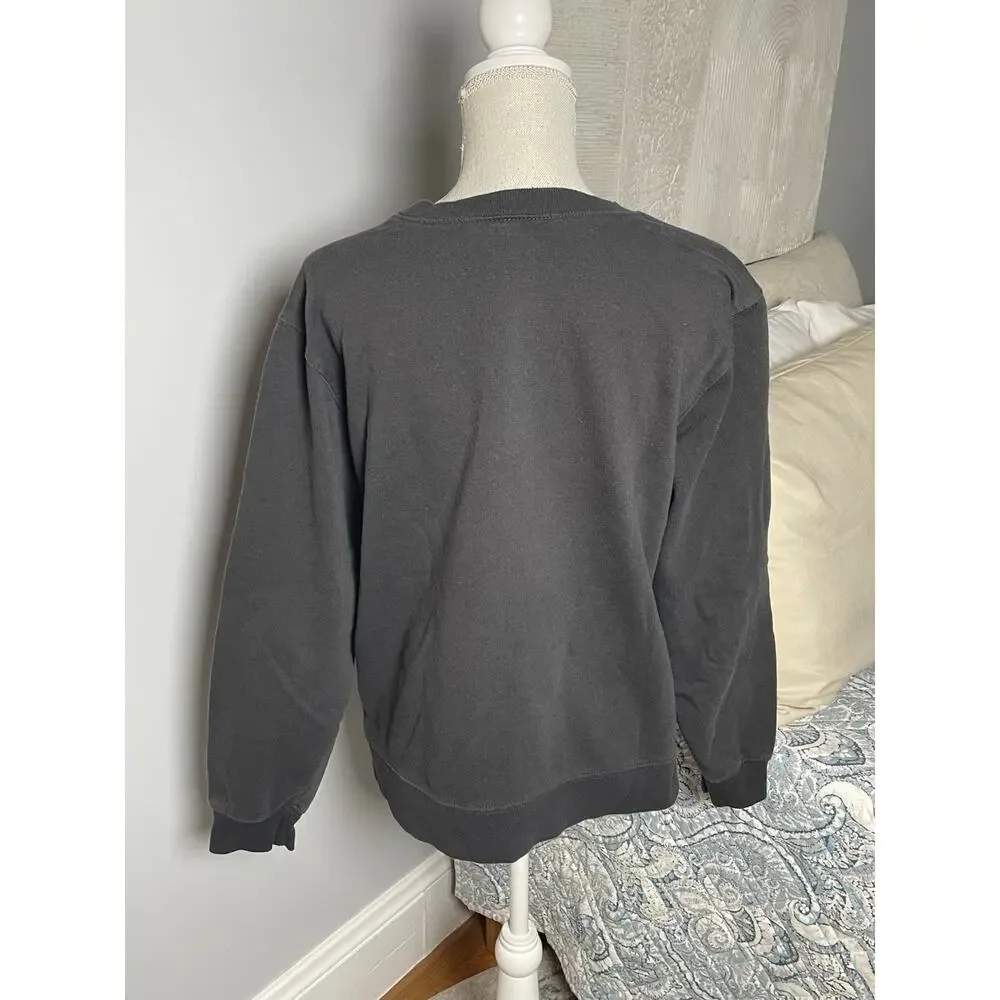 Grateful Dead Bertha Sweatshirt Size XL Pullover Crewneck Skelton Roses Gray - Picture 4 of 7